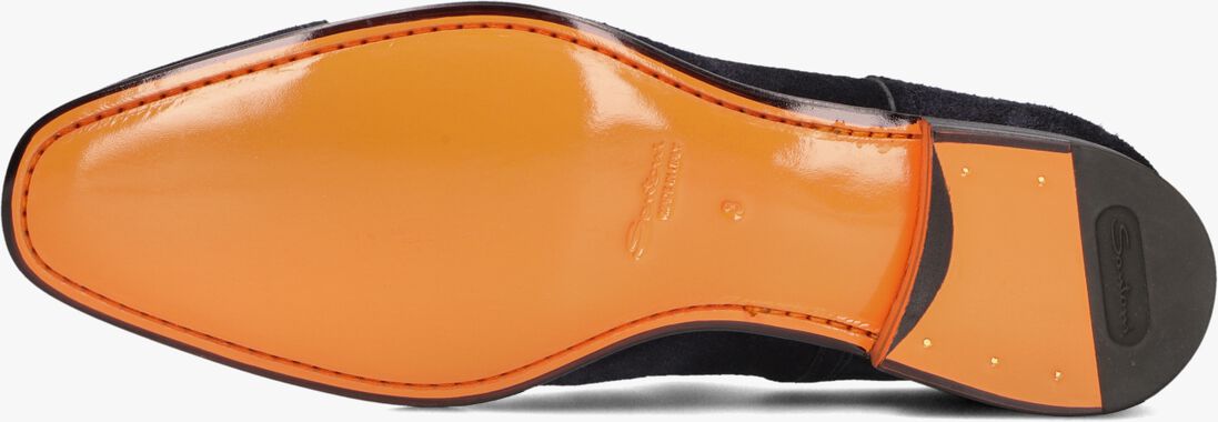 blauwe santoni instappers axel