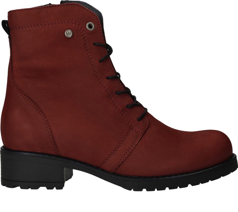 Wolky Quinta F2F Longbeach Veterboots Rood Dames