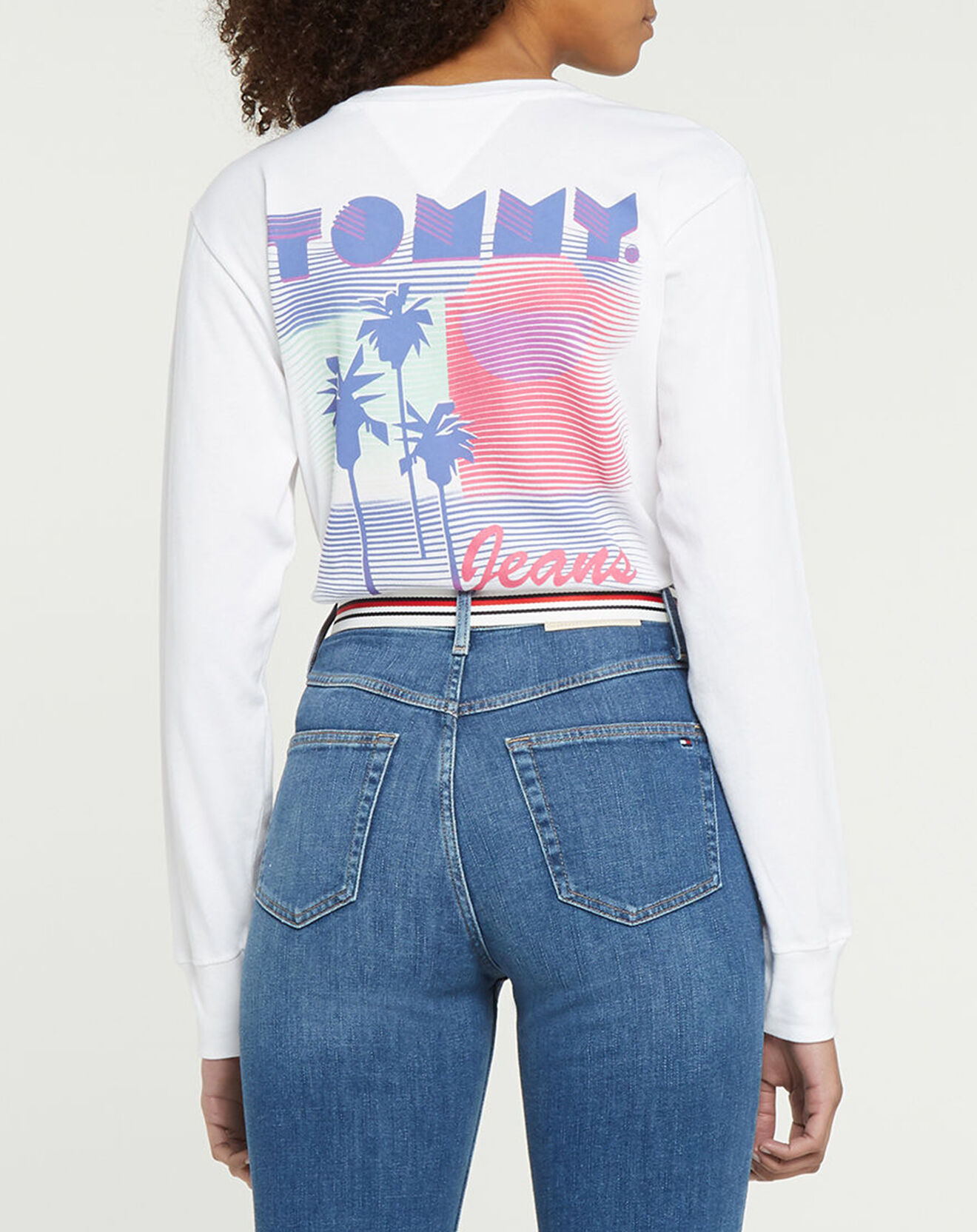 Tommy Jeans T-Shirt Vintage blanc