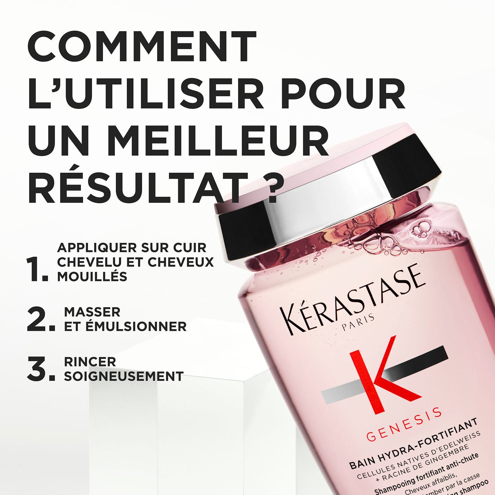 Duo réparation cheveux fragilisés Genesis