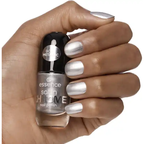 satin CHROME nail polish 04 SteelGPT