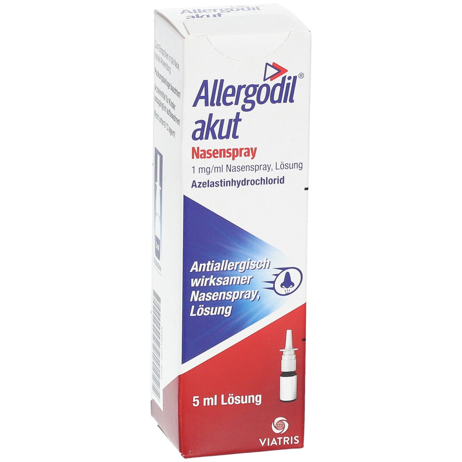 Allergodil® akut Nasenspray: Azelastin Spray gegen Heuschnupfen & nicht-saisonale allergische Rhinitis