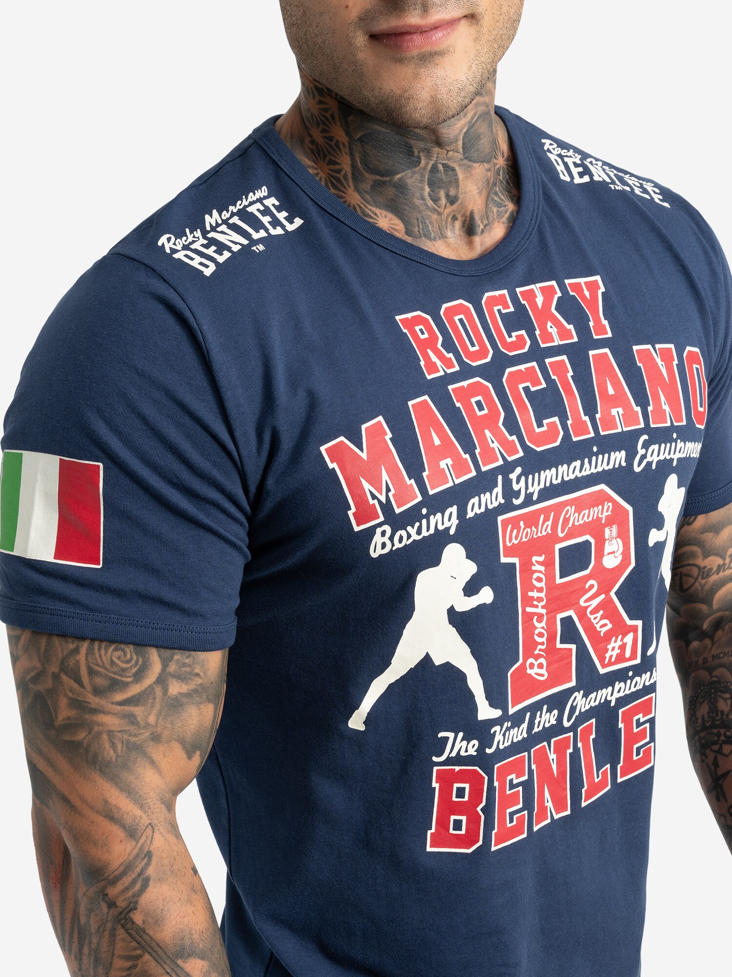BENLEE Herren T-Shirt schmale Passform GYMNASIUM