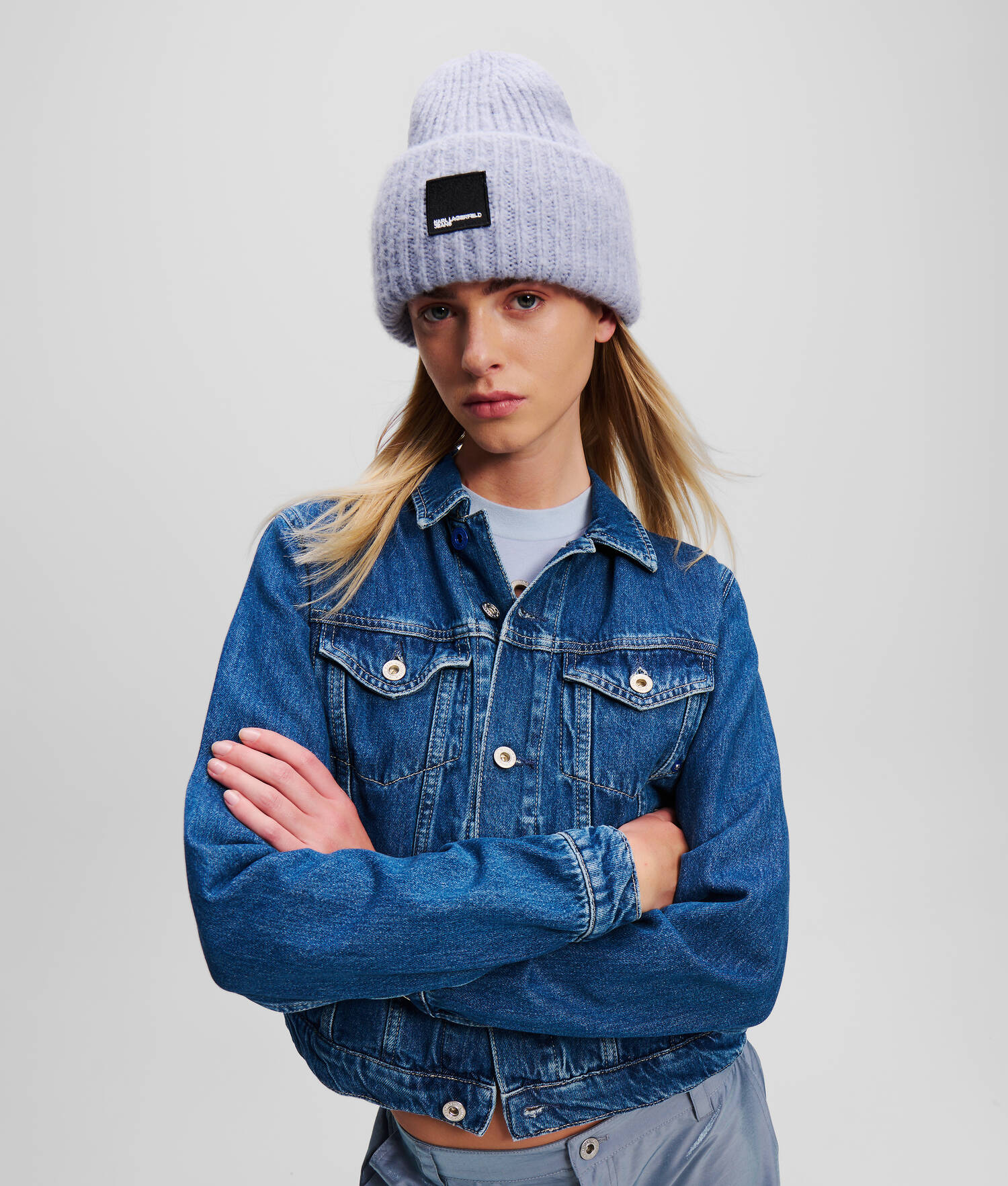BONNET À LOGO ENCADRÉ KLJ