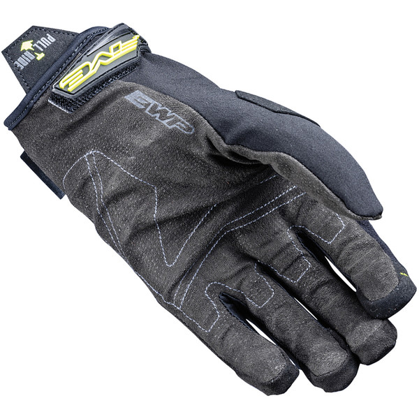 Five - Gants E-Waterproof Noir / Jaune fluo