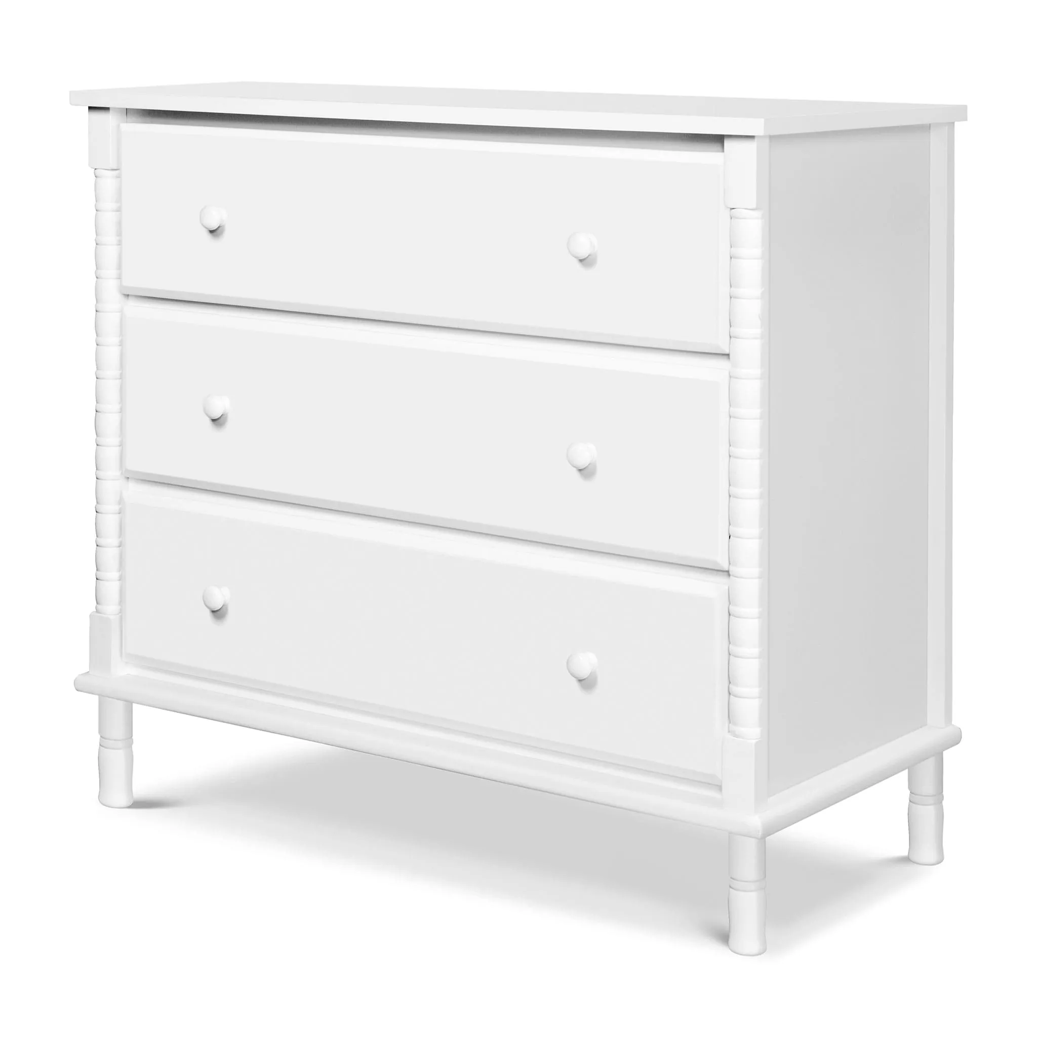 DaVinci Bureau 3 Tiroirs Jenny Lind Spindle - Blanc