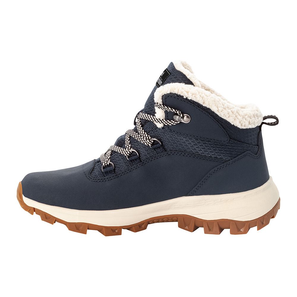 Jack Wolfskin EVERQUEST TEXAPORE MID - Après-ski Femme dark blue/off-white