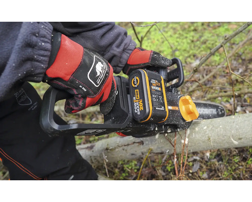 WORX Nitro 20V 30cm WG350E.9 snoerloze kettingzaag, borstelloze motor + GRATIS bonusartikel 20V accu WA3644 (4,0Ah)