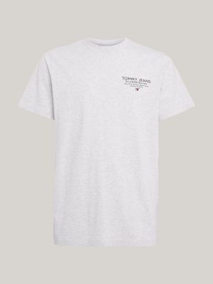 Camiseta Essencial Slim Fit com Estampa de Logo