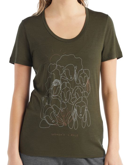 Tech Lite II SS Scoop Tee Women's Circle T-shirt