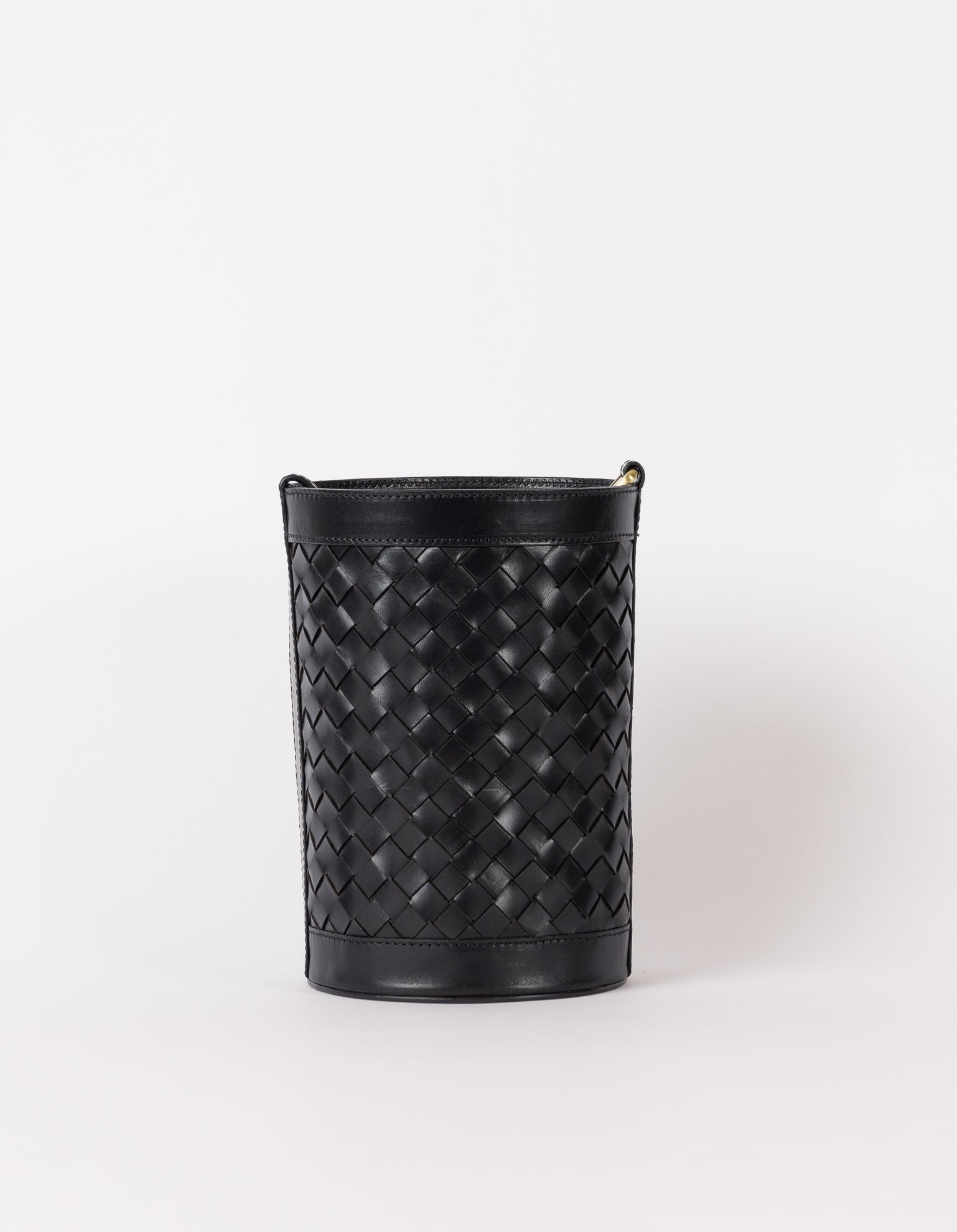 Zola - Black Woven Classic Leather