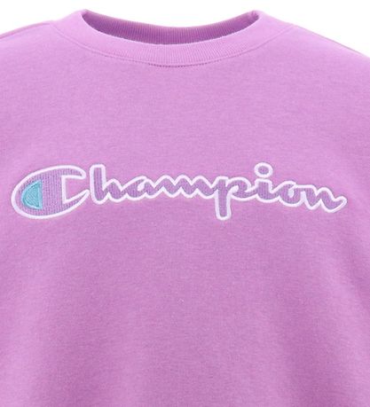 Champion Fashion Sweatshirt - Lila m. Logo