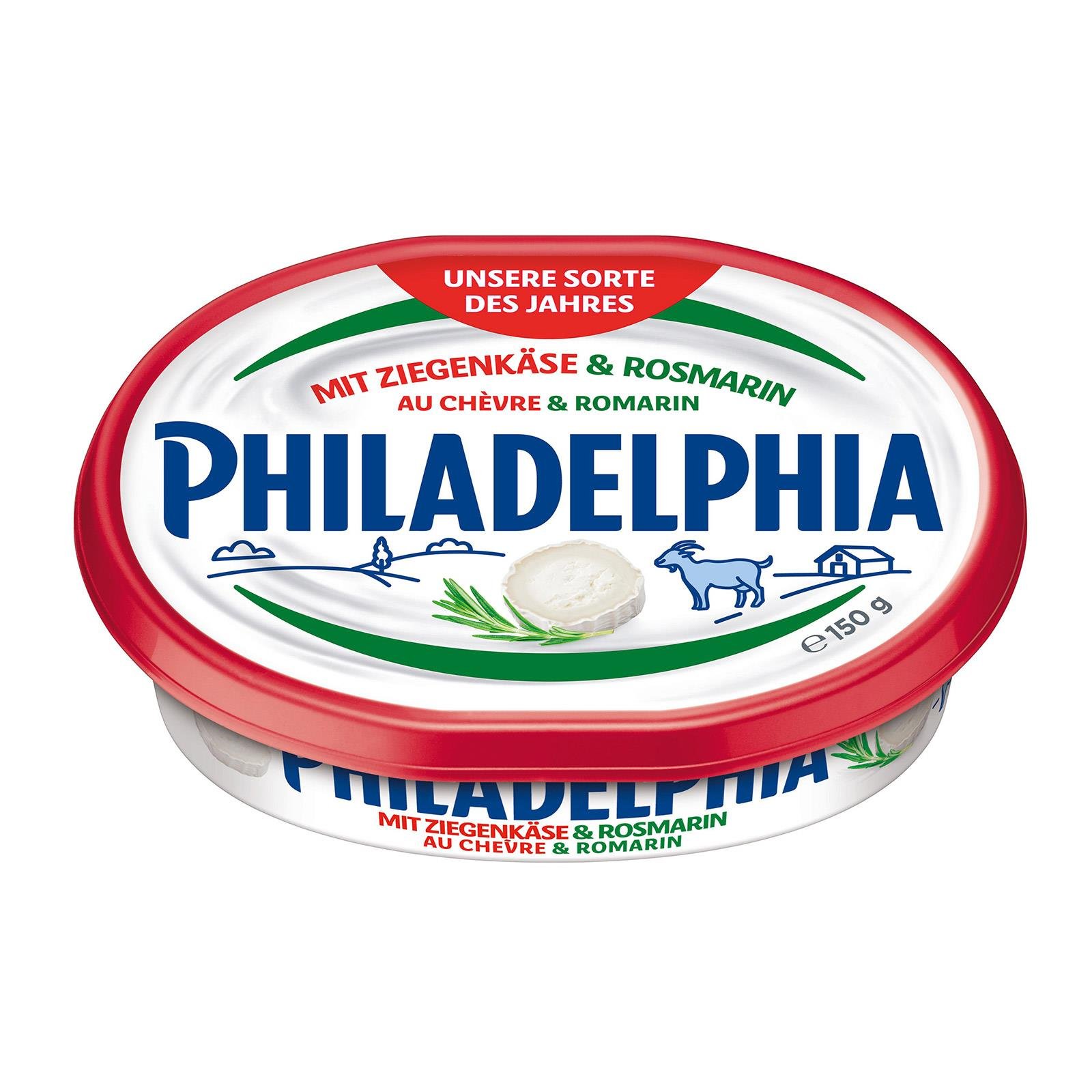 Philadelphia mit Ziegenkäse & Rosmarin