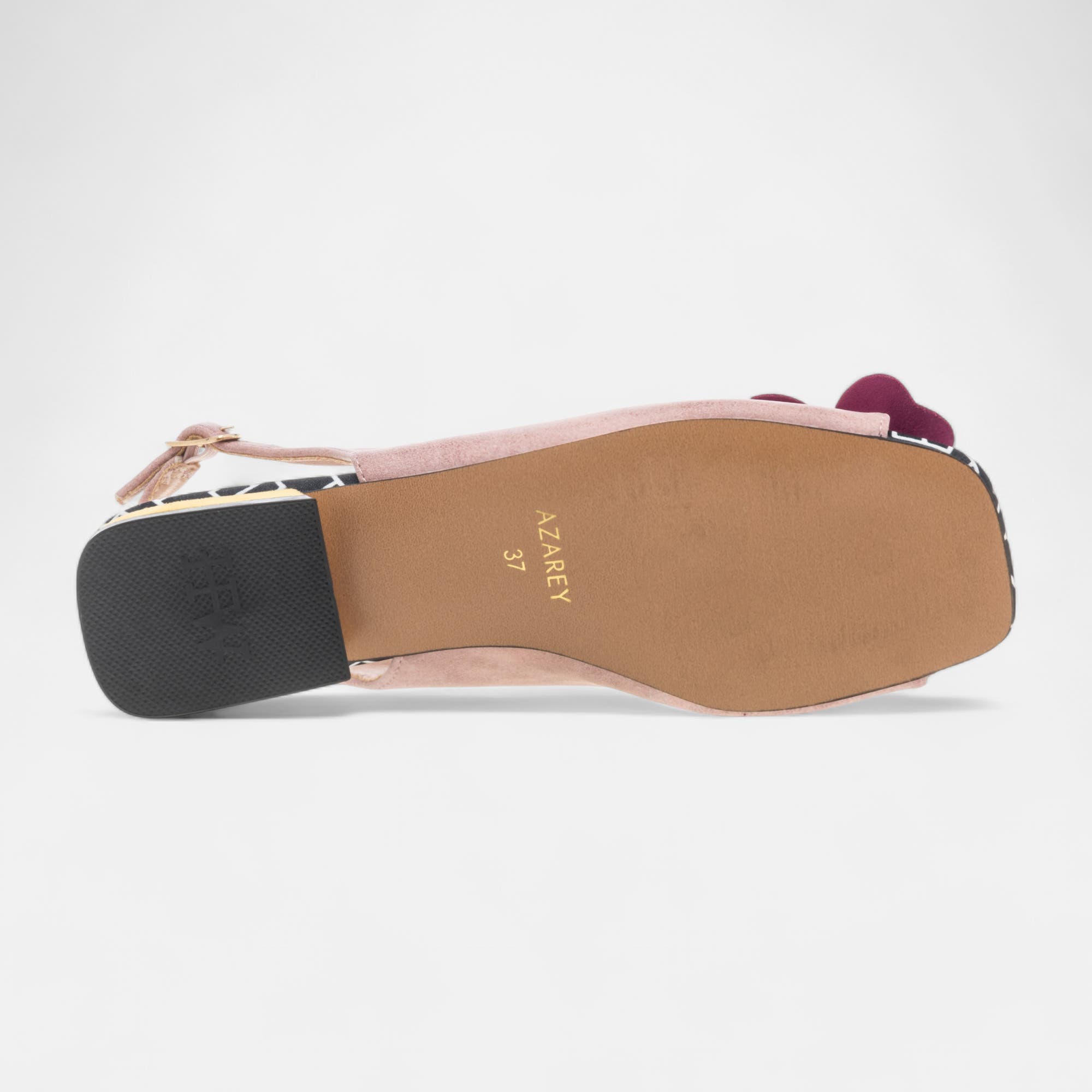 Nu-pieds Femme rose