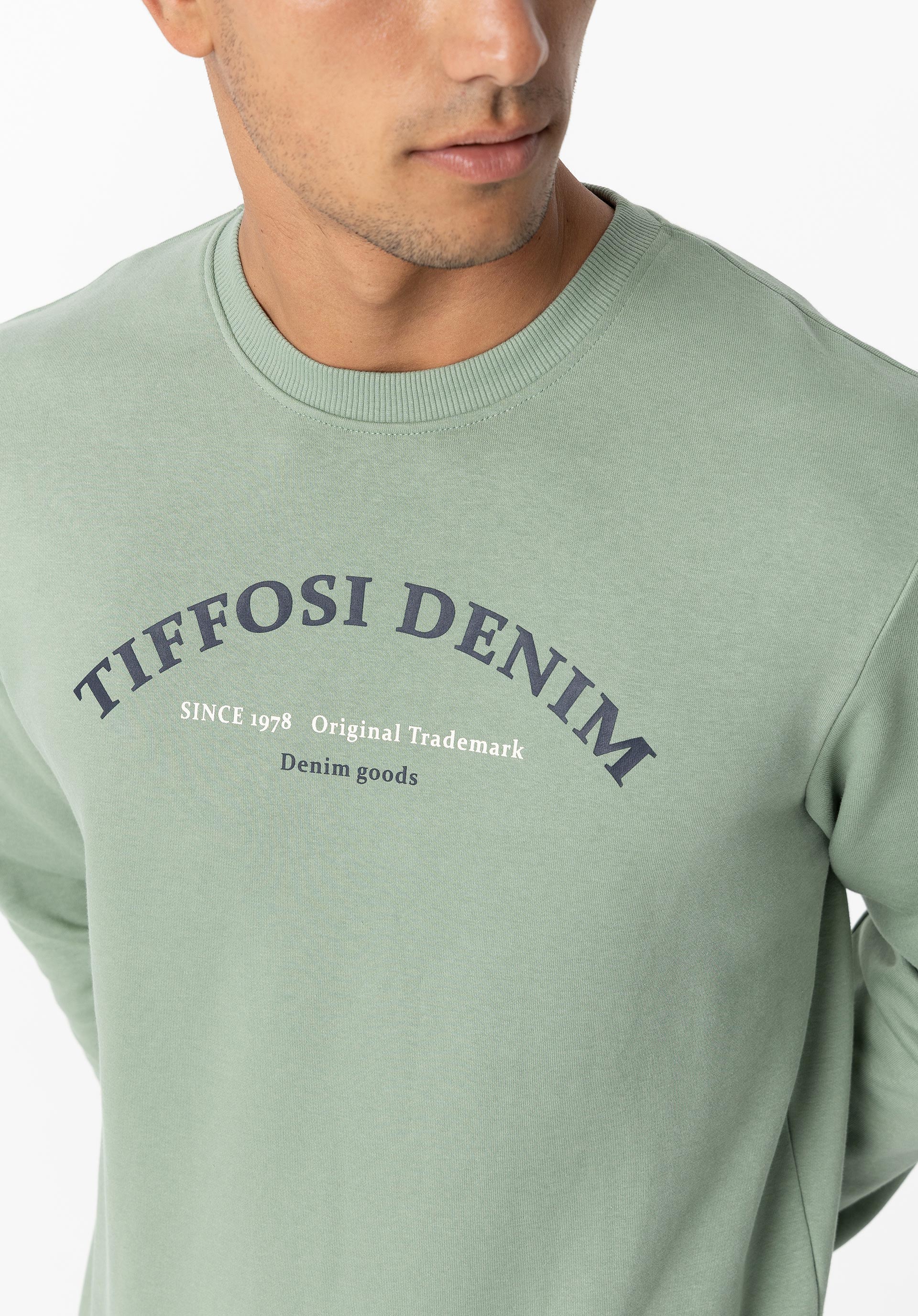 Sweatshirt com Estampado Frontal