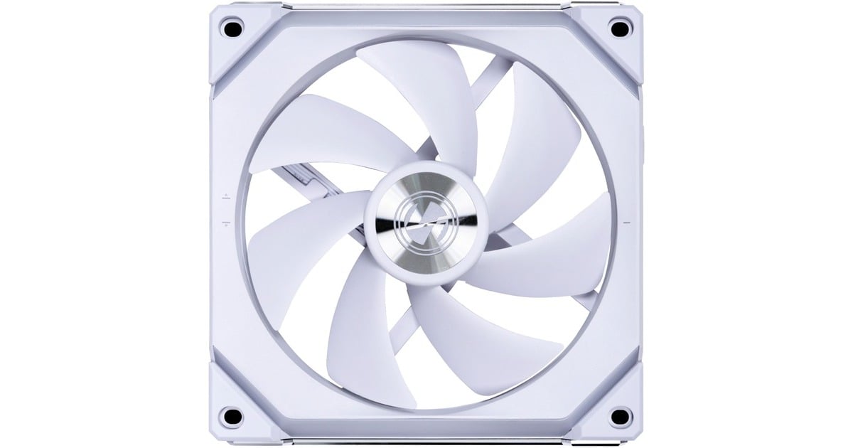Lian LiUNI FAN SL140V2 RGB case fan  (Wit, 140 x 140 x 25 mm, PWM)