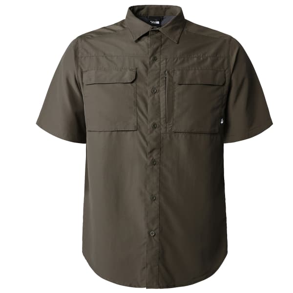 Chemise randonnée THE NORTH FACE M S/S SEQUOIA SHIRT NEW TAUPE GREEN