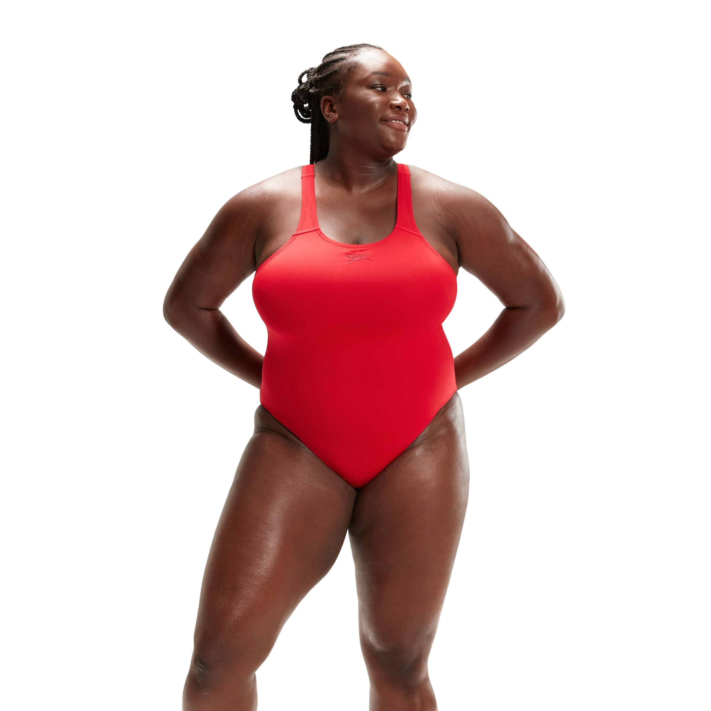 Speedo Badeanzug »END+ MEDALIST 1PC DKGRN«, mit Rückenausschnitt