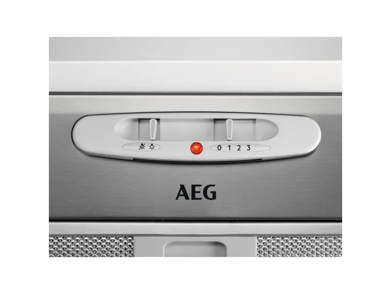 AEG DGB3523S - Hætte - tag - Niche - bredde: 49.6 cm - dybde: 26.1 cm - udtrækning og recirkulation (-) - grå