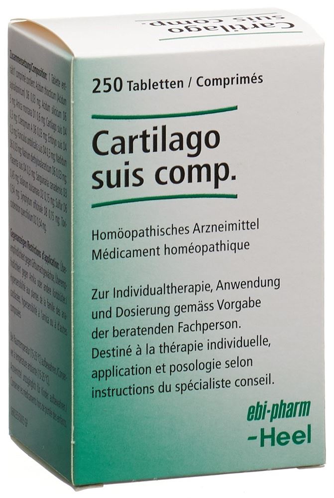 CARTILAGO SUIS Heel Tabl 250 Stk