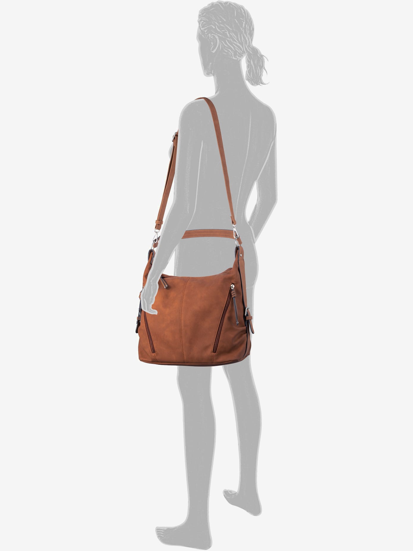 Sac hobo synthétique facile à entretenir