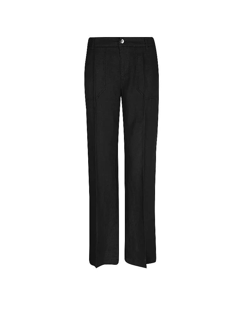 MAC Leinenhose NORA schwarz