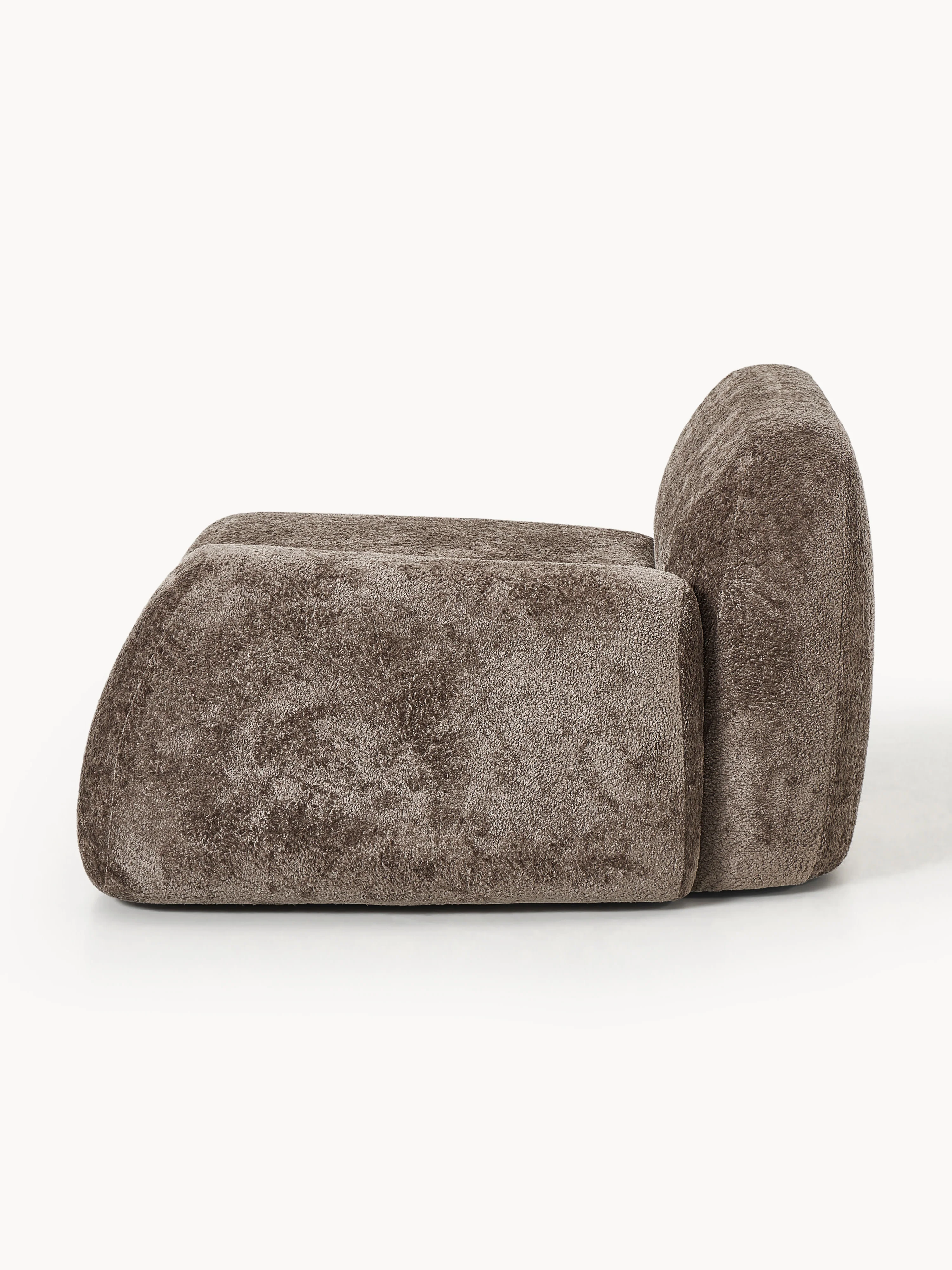 Hoekmodule Wolke van teddy-bouclé