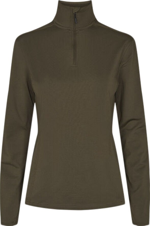 MCKINLEY Mio ½-Zip Midlayer trøje Brun