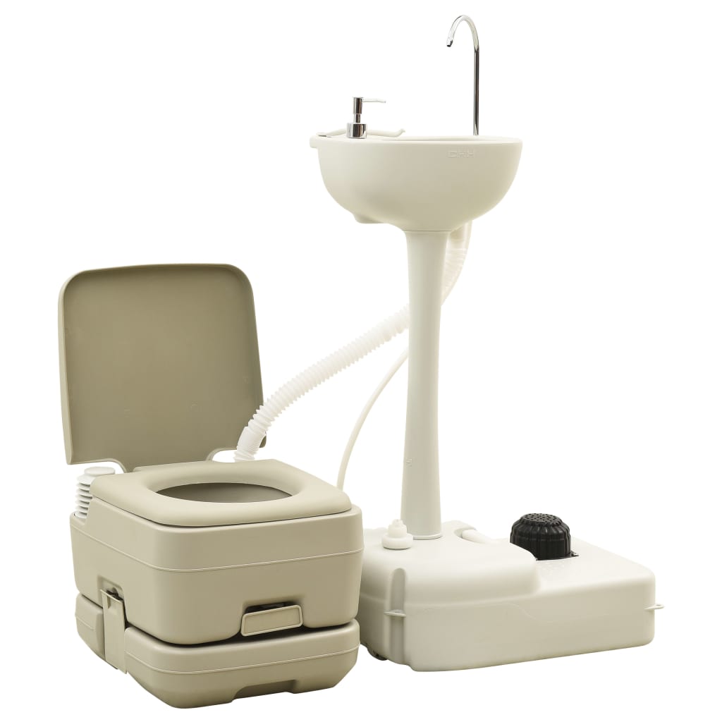 Conjunto de móveis de camping VidaXL