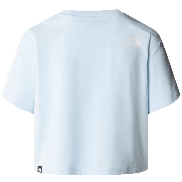 T-shirt THE NORTH FACE W CROPPED SIMPLE DOME TEE BARELY BLUE