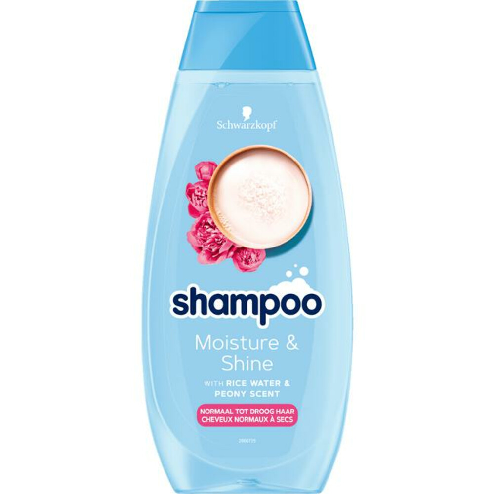 5x Schwarzkopf Moisture & Shine Shampoo400 ml