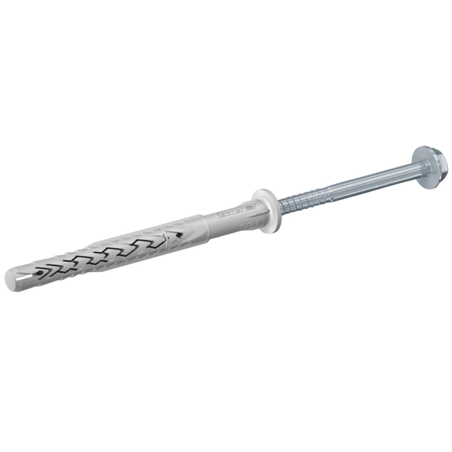 Fischer SXRL 10 x 80 FUS Constructie/kozijnpluggen - T40/SW13 - zeskant schroef - verzinkt staal (50st)
