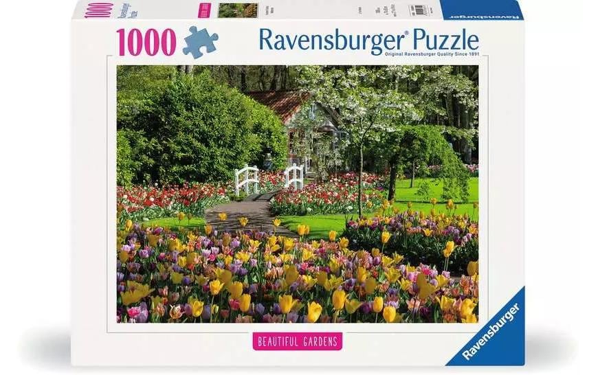 Puzzle Keukenhof Gardens, NetherlandsPuzzle für Erwachsene und Kinder