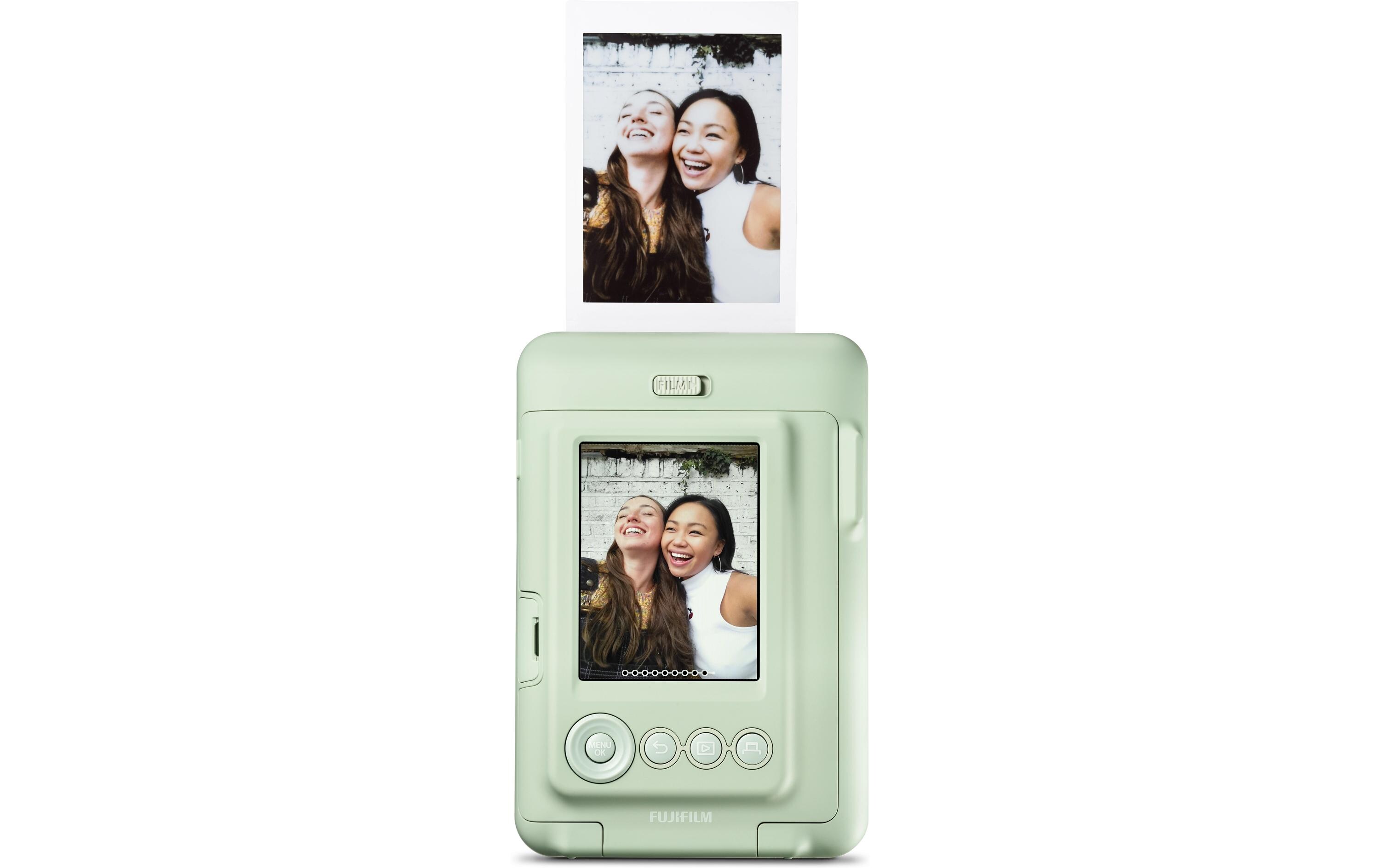 Fotokamera Instax Mini LiPlay Grün<br>Hybrid-Sofortbildkamera