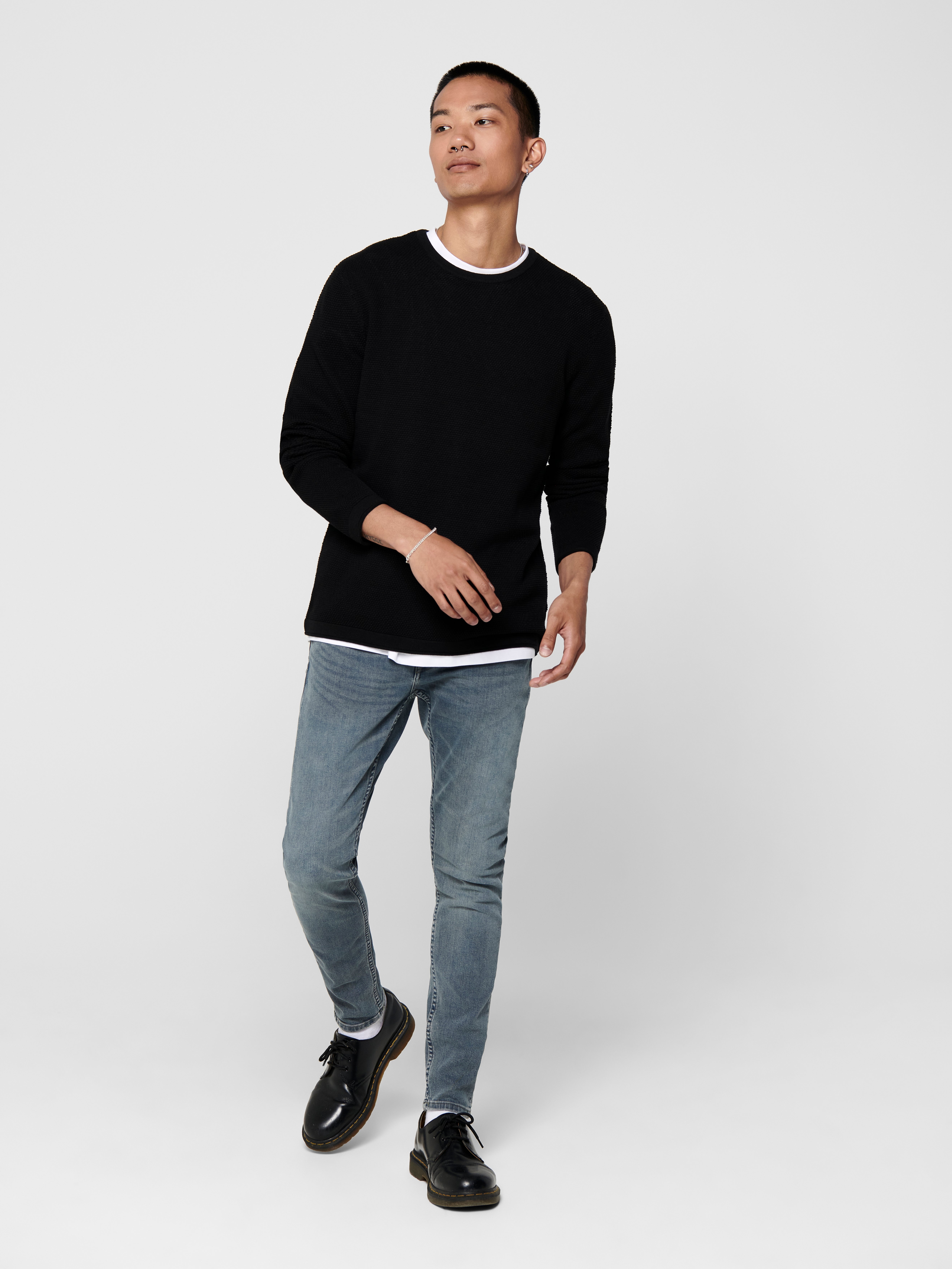 ONSPANTER Pullover Black