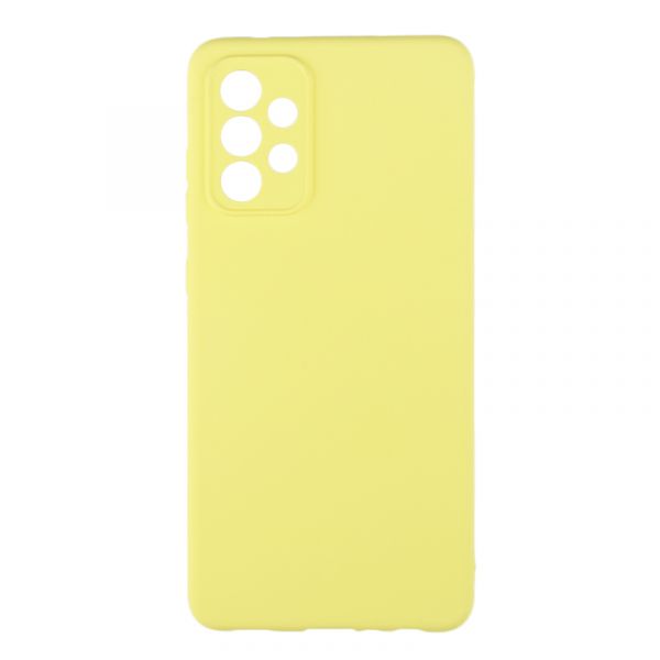 Skyhe Capa para Samsung Galaxy A52 4G Silicone Líquido Yellow - 8434009616634