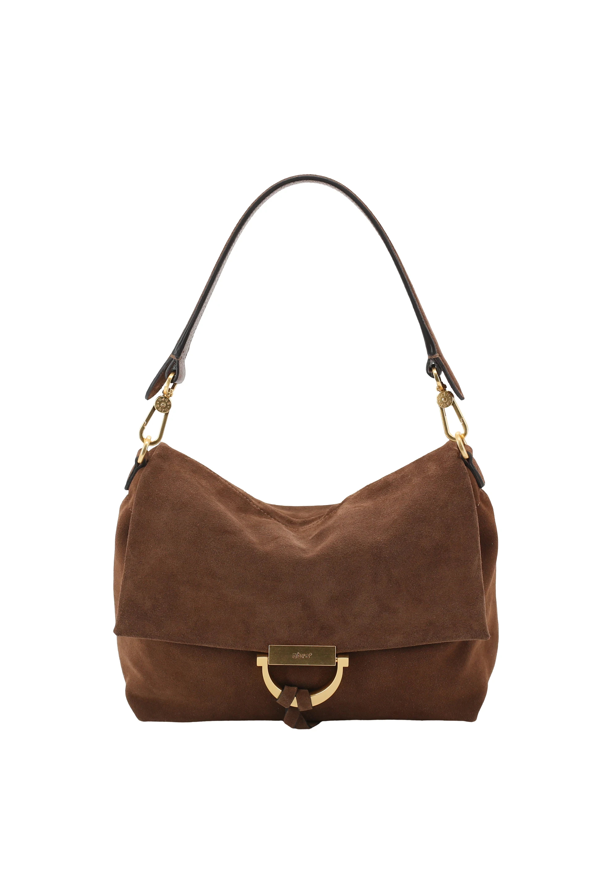 shoulder bag TEMI medium Leather Suede Standard