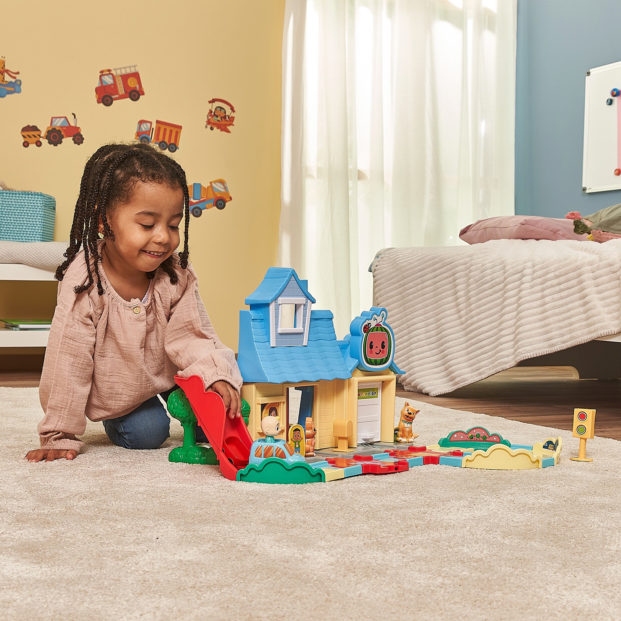 Vtech Spielgebäude Tut Tut Baby Flitzer - CoComelon JJs Spielhaus Schienenset
