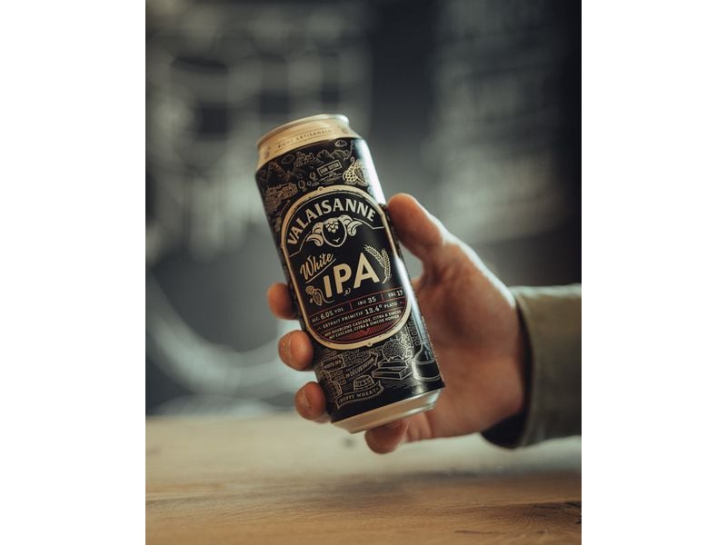 Valaisanne Bier White IPA 4 x 0.5 l Weisses India Pale Ale
