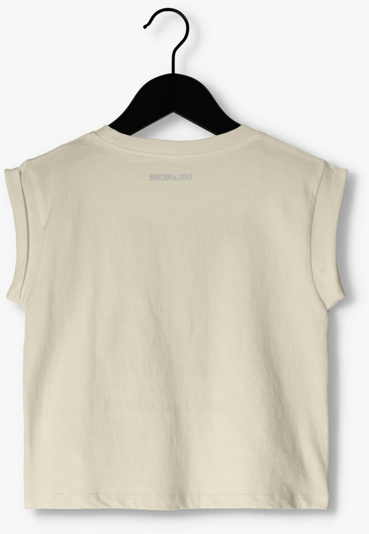 ZADIG & VOLTAIRE ecru zadig & voltaire top x15380