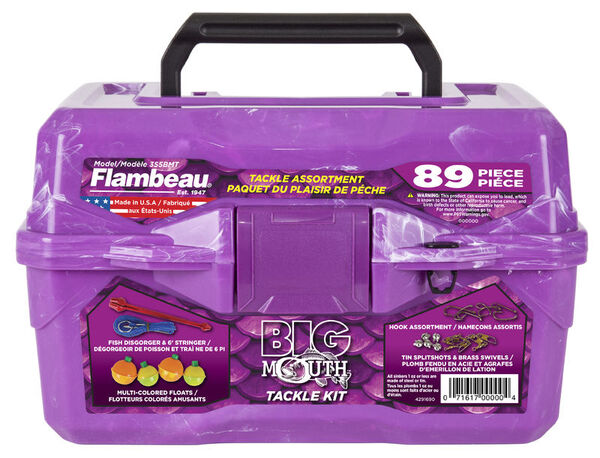 Coffre de pêche Flambeau Big Mouth Tackle Box Kit