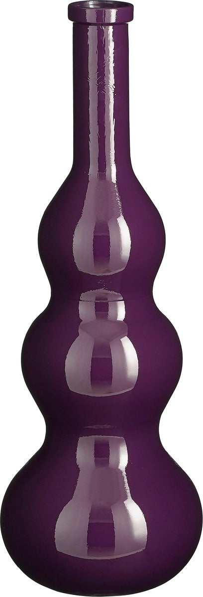 Mica Decorations vaas Benito paars D 26,5 H 75 cm