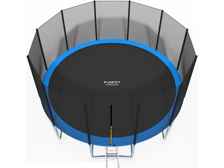 Funfit 842 havetrampolin med udendørs net 15,5 FT 465 cm