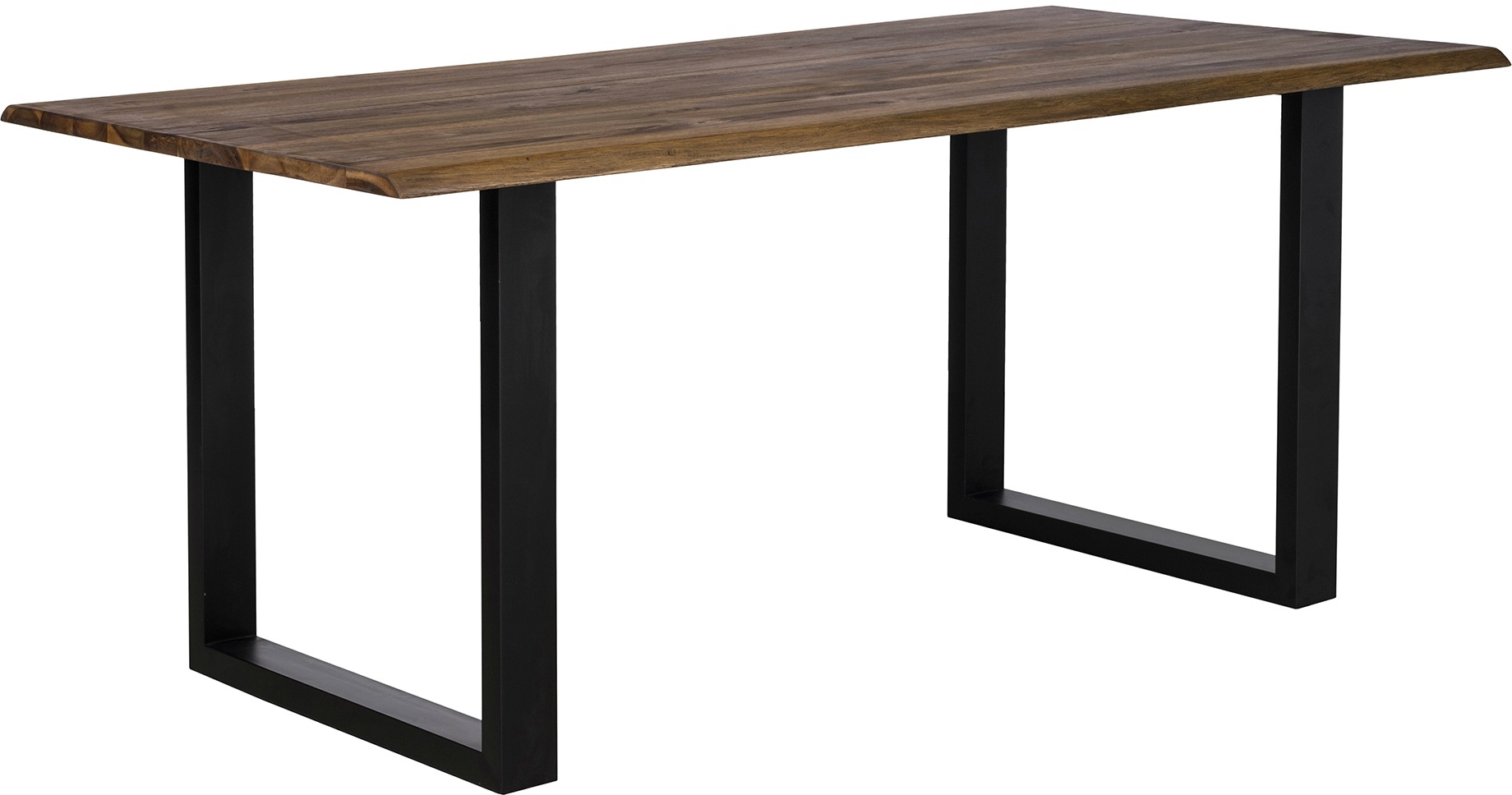 SalesFever Essgruppe »Stilvolle Essgruppe« Set, 5 Stk. tlg. 5-teilige Sitzgruppe mit 360° Drehplatte und echter Baumkante