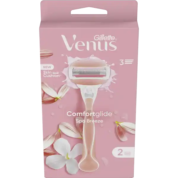 ComfortGlide Spa Breeze Rasierer mit 2 Klingen