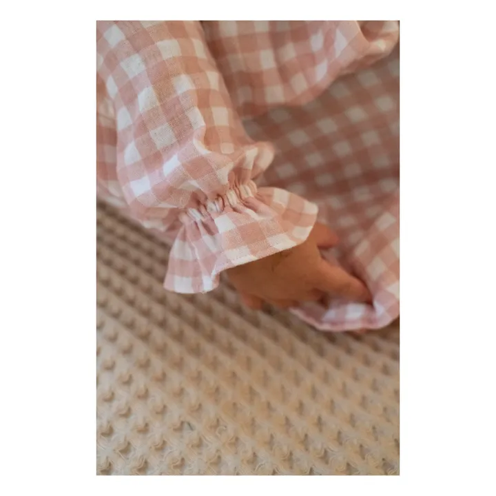Risu Risu Robe de Nuit Gaze de Coton Bio Sissi | Rose pâle