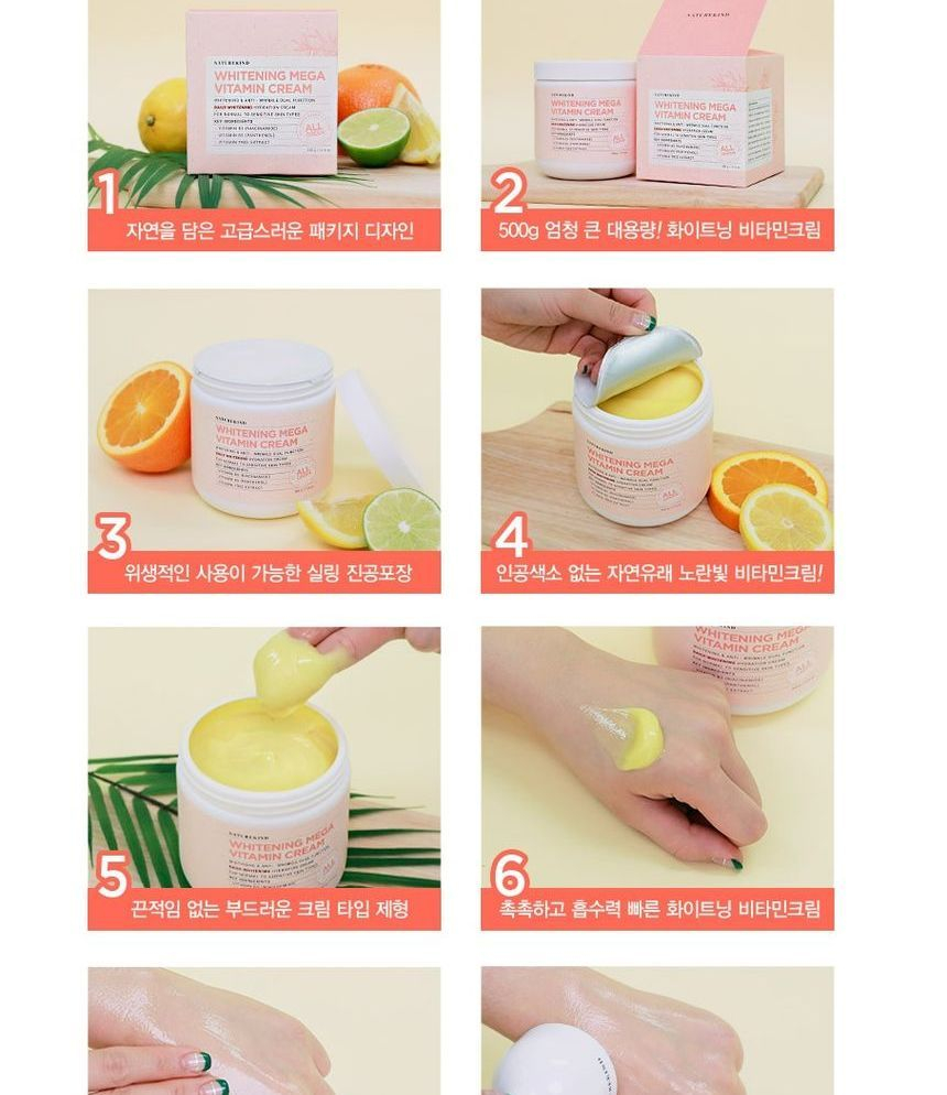 NATURKIND - Whitening Mega Vitamin Cream 500g