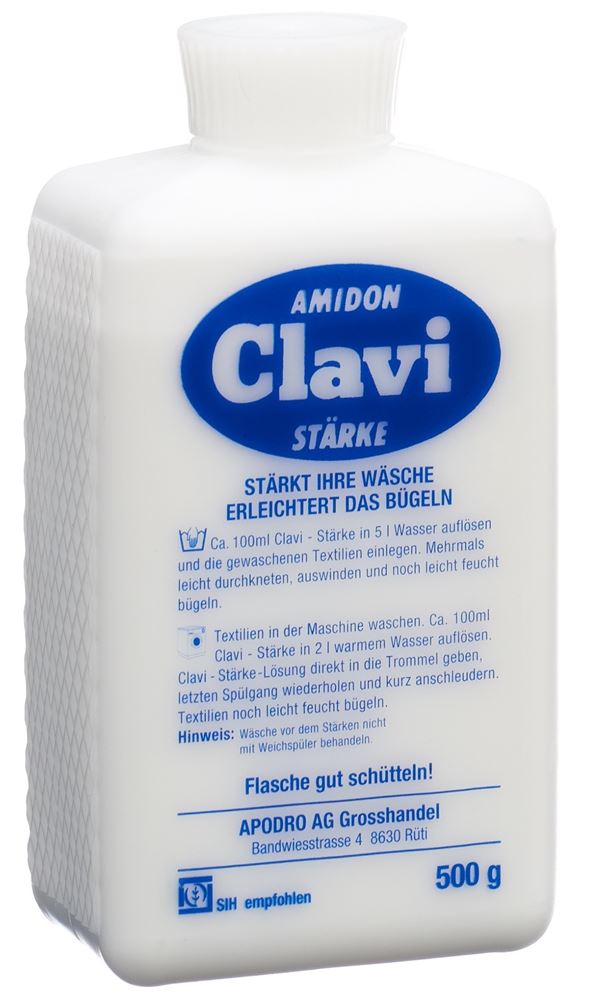 CLAVI Stärke<br>500 g, Flasche, flüssig