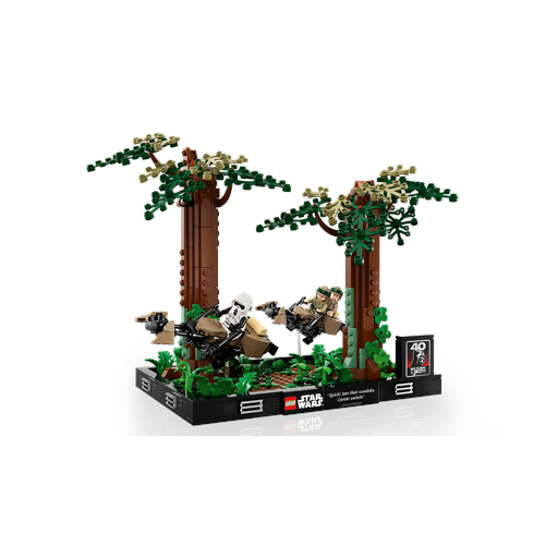 LEGO Star Wars - Diarama Med Speederjagt På Endor - 75353