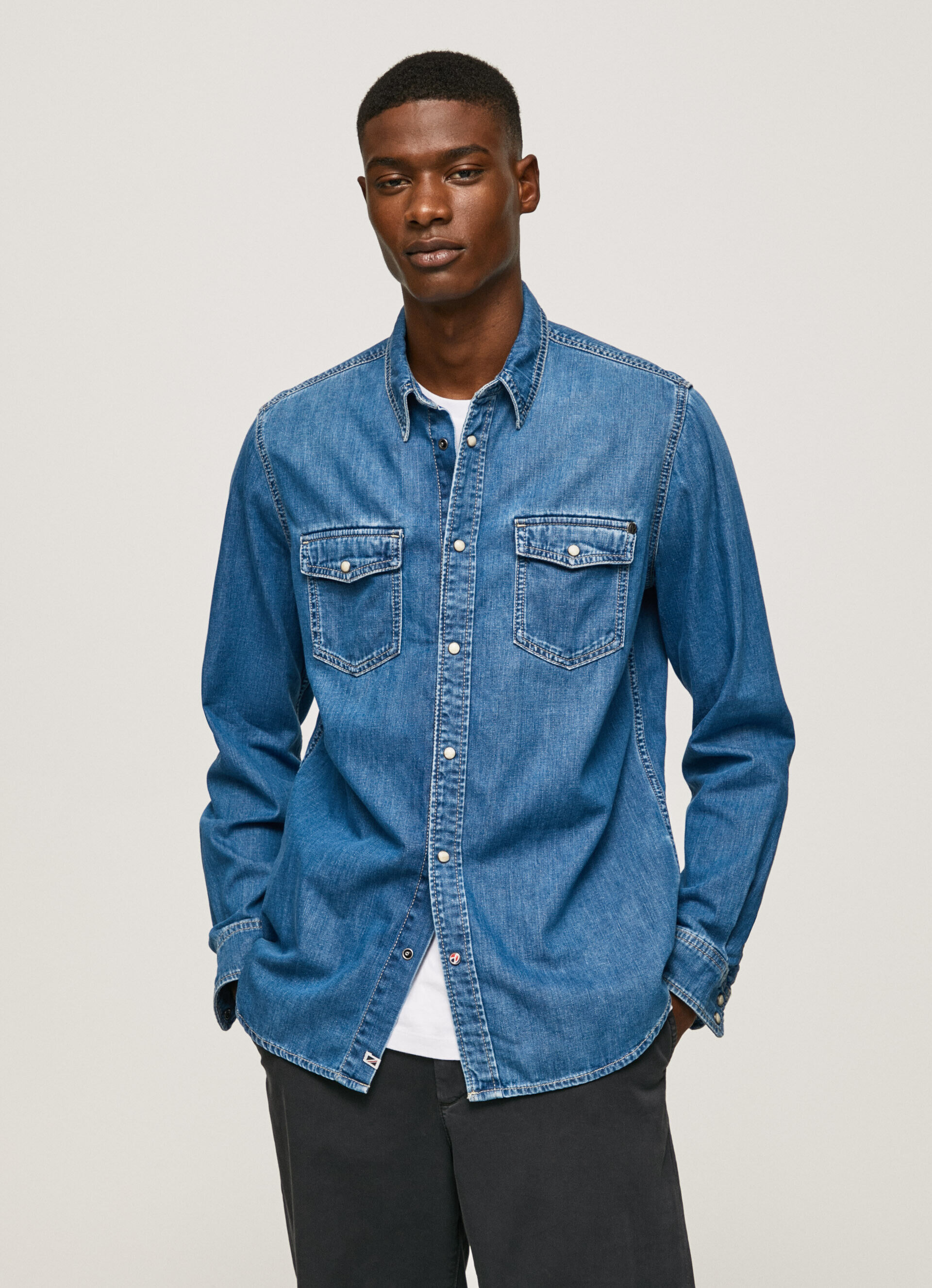CAMISA JEANS SLIM FIT - jeans